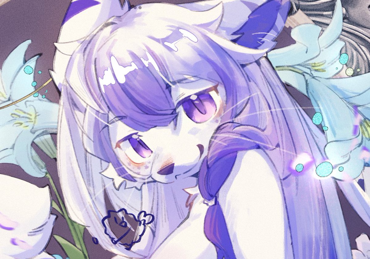 设主还没醒，发个局部给大伙尝口香香星星狗（●´∀｀）