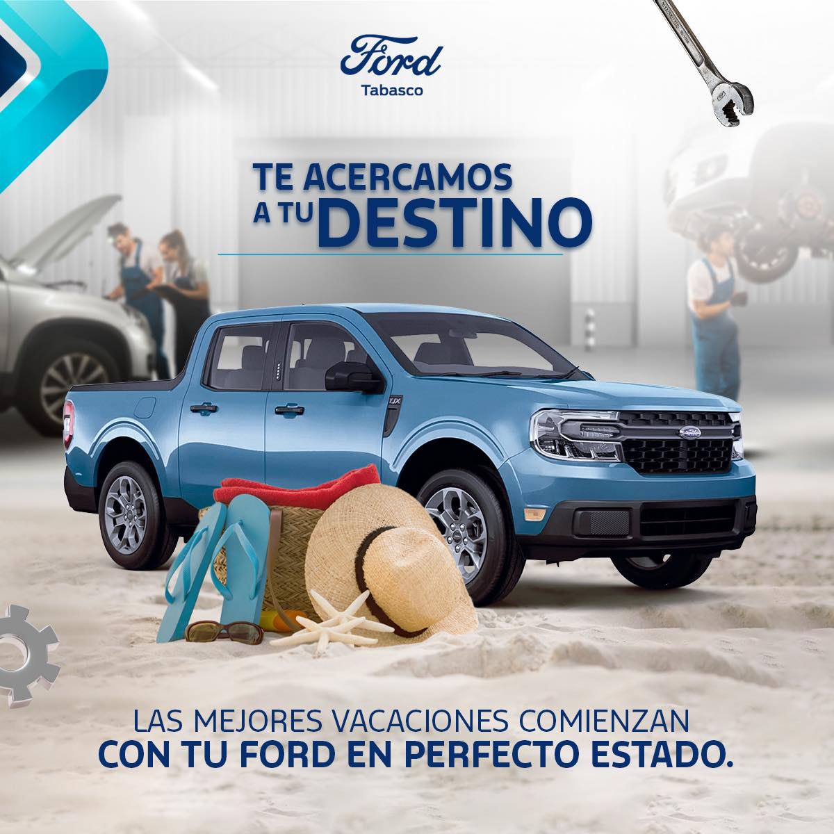 FordTabascoMX's tweet photo. Para un viaje perfecto, tu #Ford debe estar en óptimas condiciones 
Programa tu cita de servicio 📲 https://t.co/IASnkWR7Ii

#FordTabasco #ServicioFord #Ford https://t.co/G9Pcg9a4Co