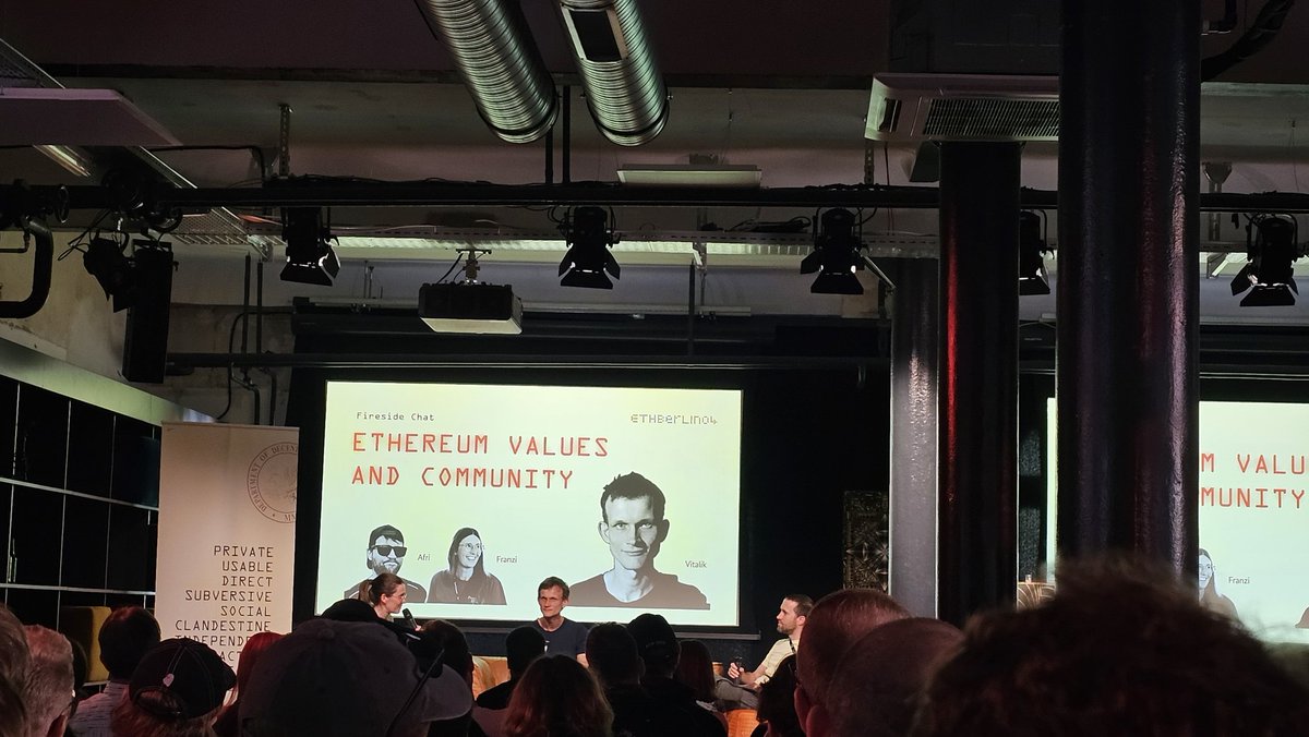 I attended my first @ETHBerlin and it was ✨️ incredible  ✨️

Even tho I didn't hack, I went to meet new people that care for the same as I do, people that share the same values. 

It was refreshing to see so many people care for privacy, censorship and decentralization.