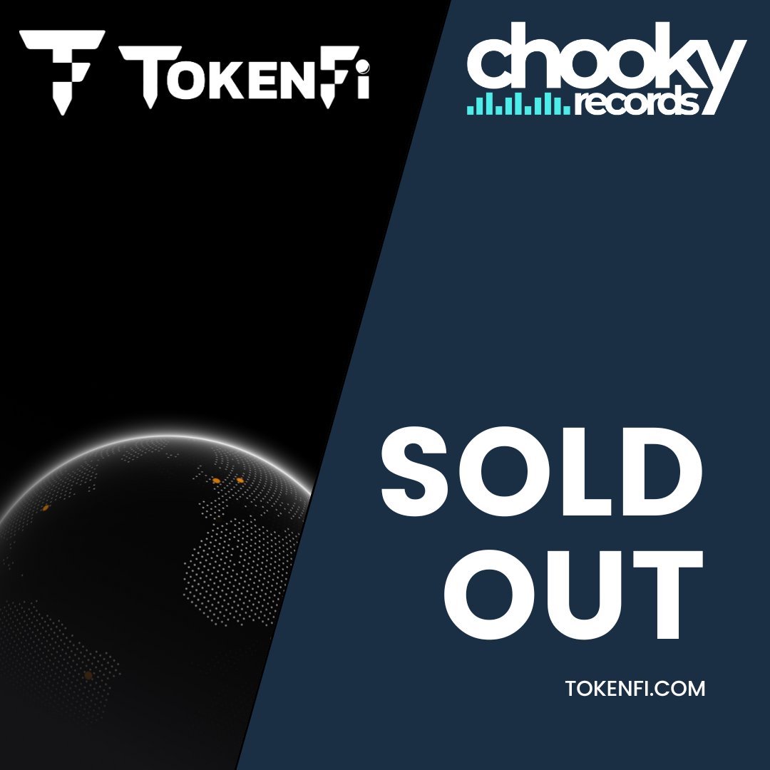 The #Chooky / $CHOO token sale on the TokenFi Launchpad has SOLD OUT! It sold out in less than 3 hours, despite being initially set to run for 3 days. This token sale is a prime example of how TokenFi is accelerating the tokenization wave by helping strong Web2 brands like