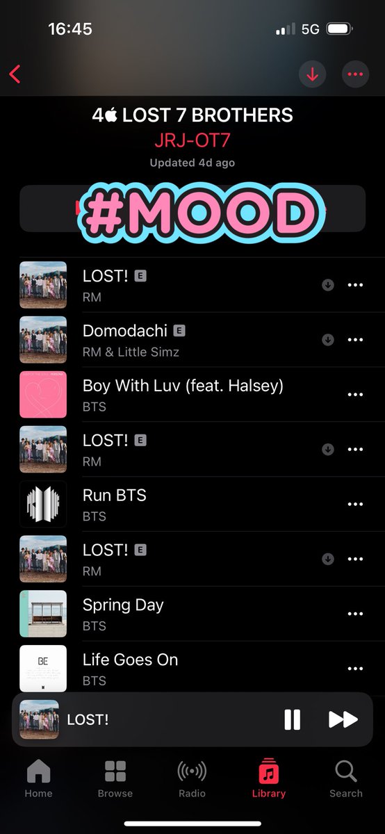 bangtanfritters's tweet photo. Are you listening n streaming #RPWP ?? 

I can’t get enough of this album. Loved one half of the album in first listen n fell in love with the other half as I listen to it more💜 
#Groin_RM #LOST_RM #ComBackToMe https://t.co/tekSZuv9se