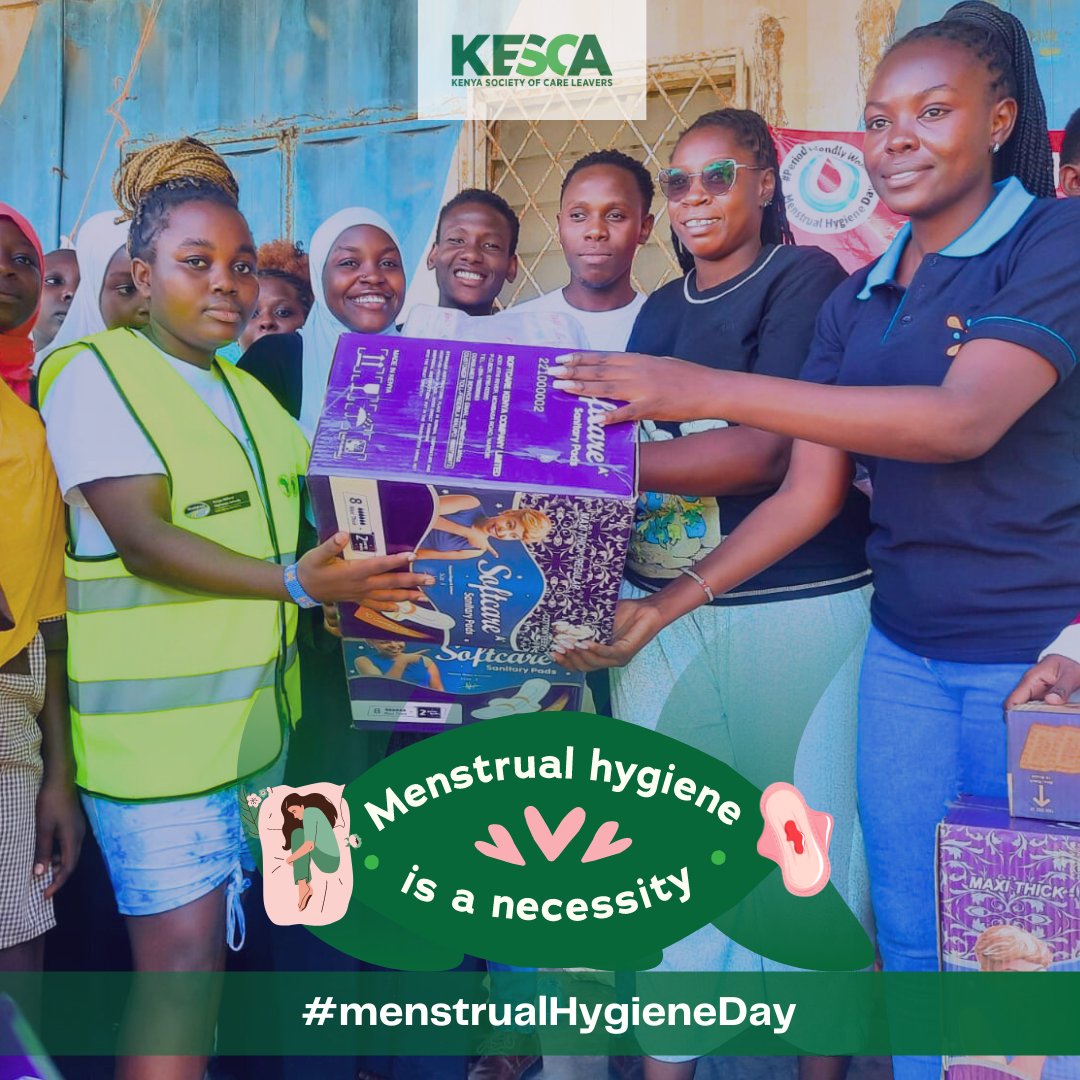 Today, our group in Mombasa joined hands with other youth groups in the county to hold an important session to raise awareness on menstrual hygiene. Menstrual hygiene management is crucial for health and education. It's a human rights issue that affects us all.