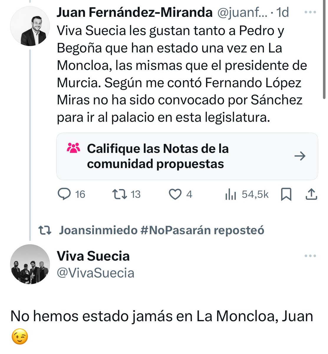 #LaNoche24h
Sería muy higiénico para el periodismo y las tertulias en @rtve , es que , mierdas como Fortes no pudiera pagarles a periodistas mentirosos que se dedican a difundir difamaciones desde las redes sociales o sus medios , el que quiere ser un cerdo , con pasta privada