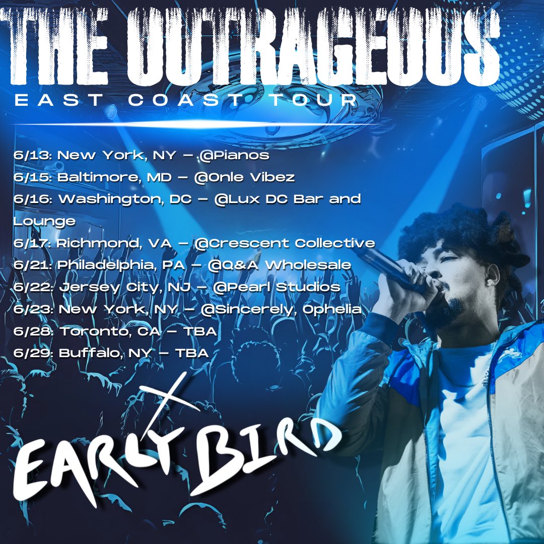 I’m goin on tour this June! Tickets: linktr.ee/theoutrageouse…