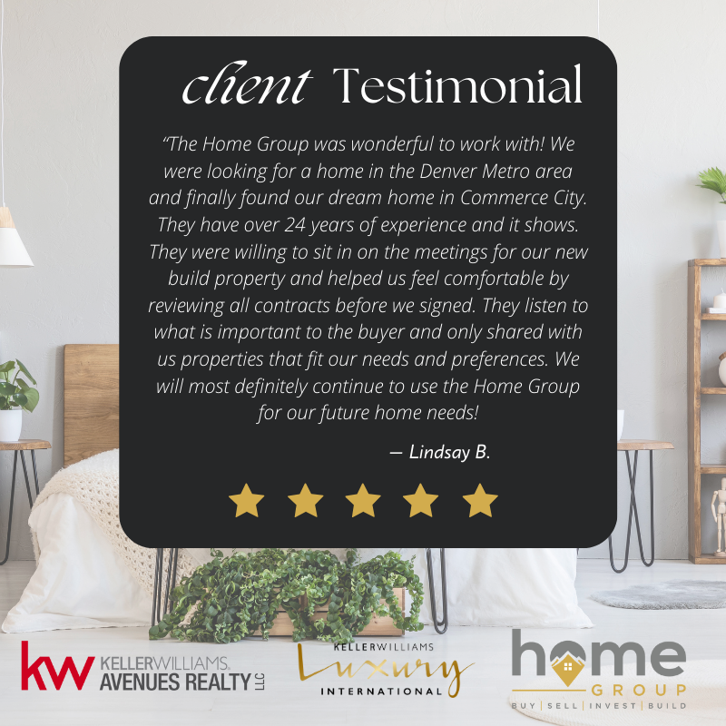 Testimonial Tuesday . . .

Always happy to help our clients through the building process. 

#sellingdenver #coloradorealtor #testimonial #reviewus #homegroup #hgdenver #yournexthome