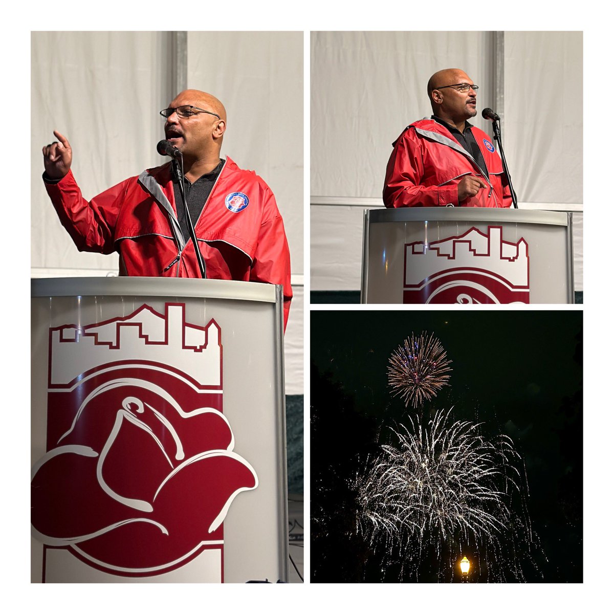I was thrilled to kick off the Rose Festival Season on Friday evening and help set the stage for an incredible firework show. I encourage everyone to check out the @PDXRoseFestival schedule to join the festivities or support the community and sign up as a volunteer here:
