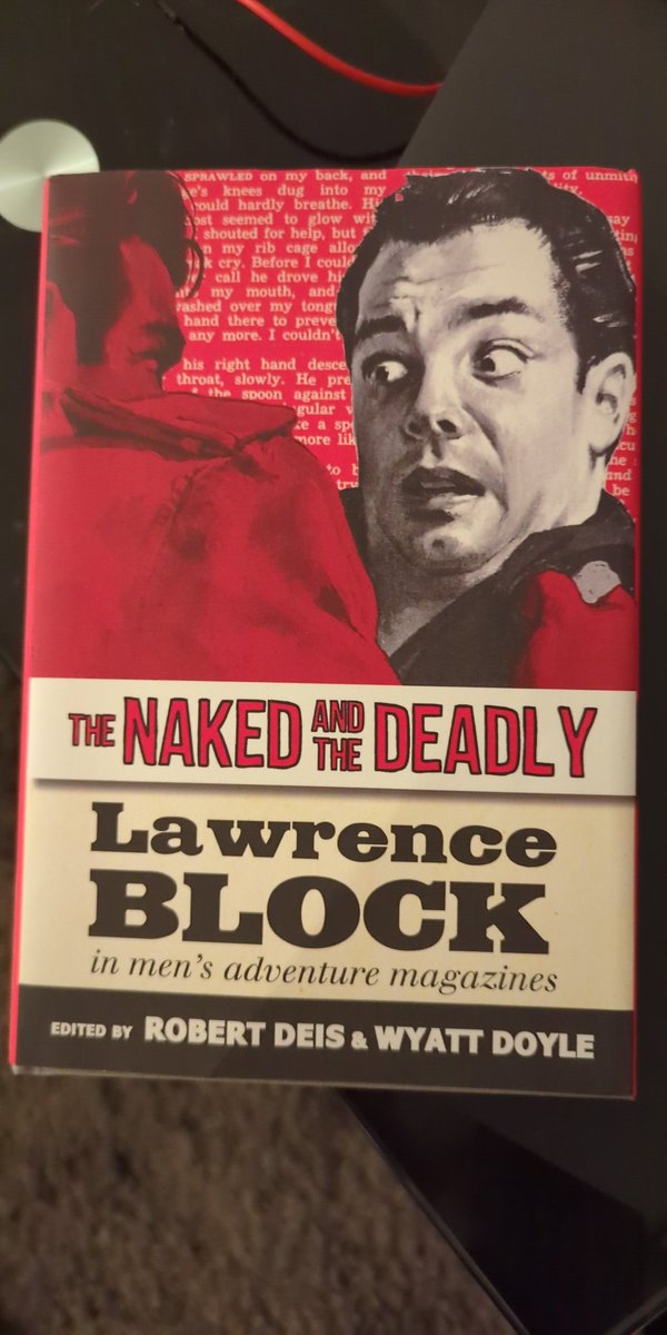 I don't understand. I bought a @LawrenceBlock book and there's no author signature inside!  I've heard of these rare unsigned LB books but didn't believe they actually existed.

Can't wait to get stuck in 😁