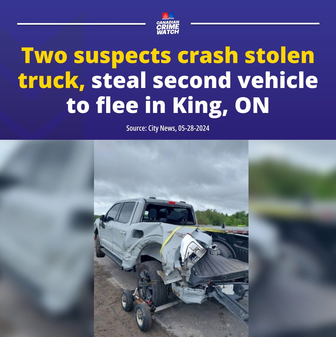 The suspects are described as a black male and female, both between 20-30 years old.

When several Good Samaritans stopped to help after the first crash, the driver and occupant of the pickup truck allegedly stole one of their vehicles and fled.