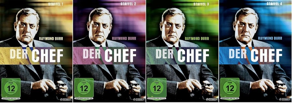 Maddo1976's tweet image. ... @ladava I bought the last 4 seasons of #Ironside as United Kingdom Export via amazon Germany. The german name of the show #DerChef - in englisch: The Chief or The Boss.  I&apos;ve the first four seasons as german version. I believe, the s 5-8 will not come in german.