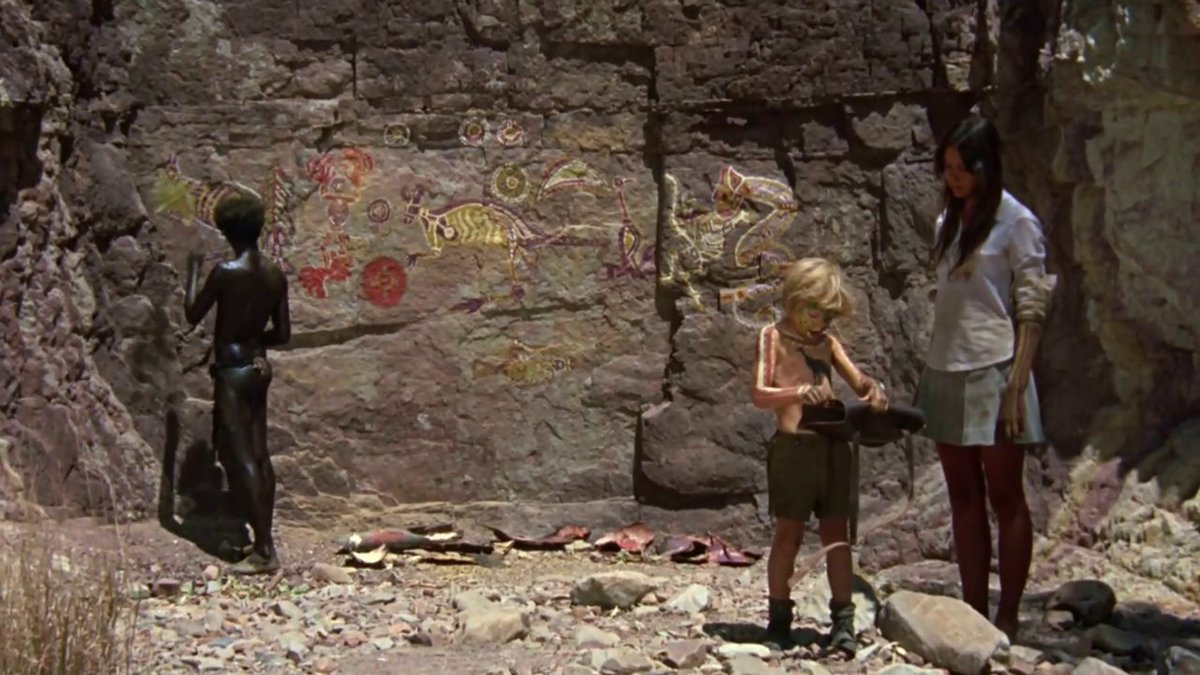 28. Ari Aster's Closet Picks
WALKABOUT (1971) directed by Nicolas Roeg

A worthy entry into the canon of scathing indictments of colonialism by way of 'civilized' folk venturing too far into a wilderness they don't understand & being overwhelmed/defeated. #CriterionChallenge2024
