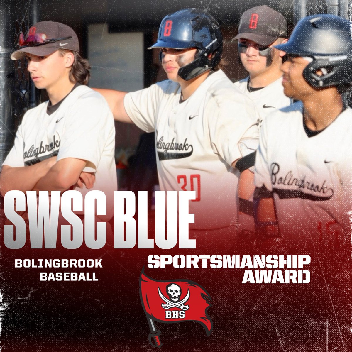 The 2024 SWSC Blue Sportsmanship Award is awarded to Bolingbrook! Proud of our players for their efforts to represent our community, school, and program with class both on and off the field! #BrookBoys #LETSGO