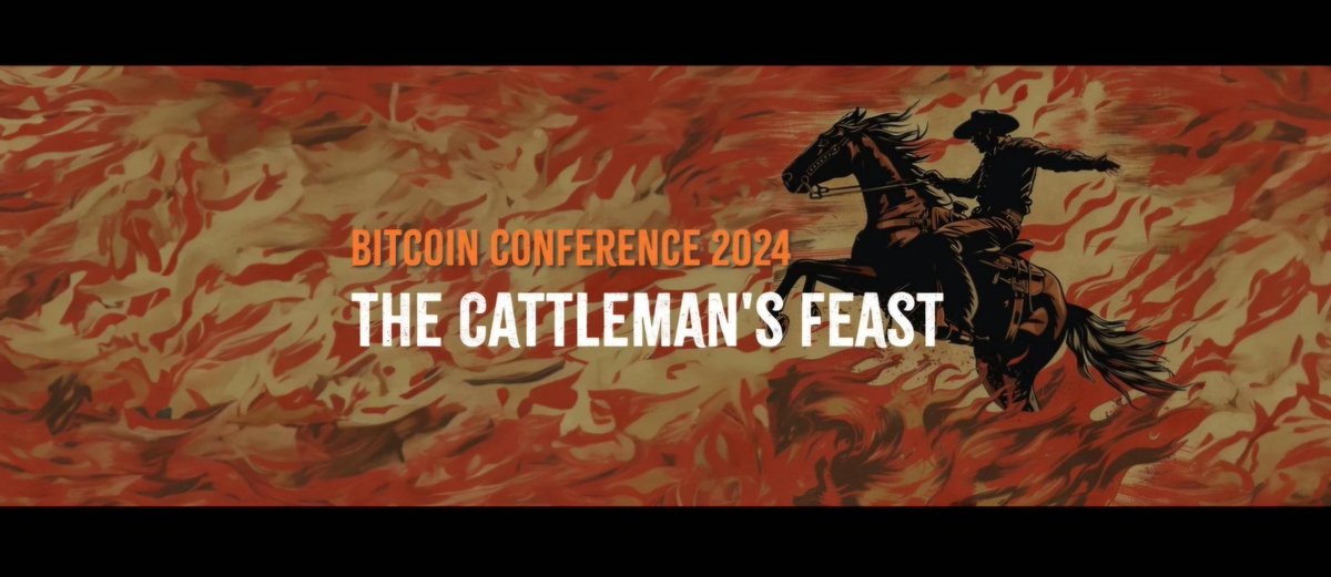 Yeehaw 🔥 

This is bigger & has a much broader reach than anyone sees just yet👀

Ya'll saddle up & get intentional.

Modern-Day Cattle Drive has begun.

This is our shot across the world.

Global #BeefIntelligence

Starts
👇🧡👇🧡👇
cattlemansfeast.com 
#Beef & #Bitcoin