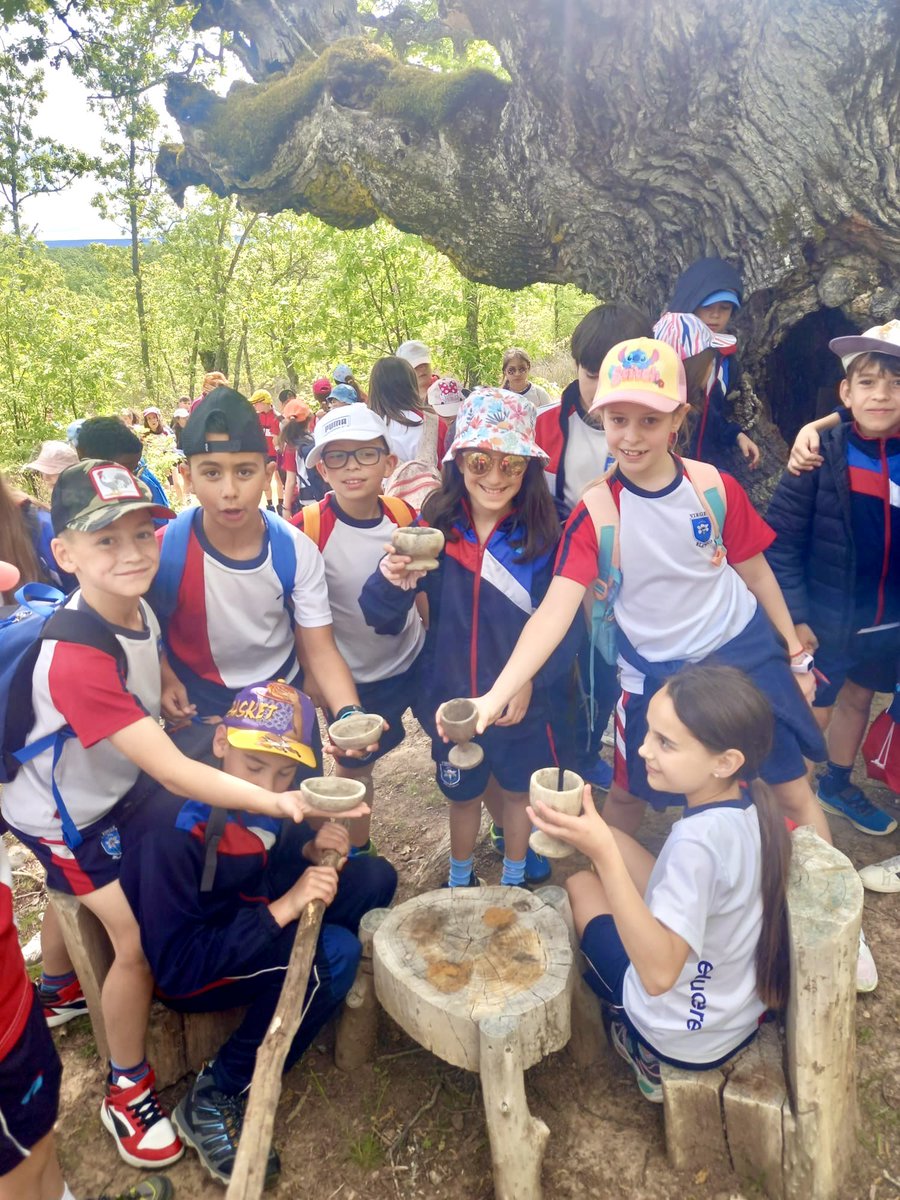 CCVirgenBlanca's tweet photo. Los niños de 3° y 4° EP han ido de #excursión 🚌 a #Gradefes para visitar el Monasterio de Santa María la Real ⛪️ y disfrutar de la Ruta de la Casita del Duende en Villanófar.
#MonasterioCisterciensedeGradefes #RutadeLosDuendes
#ccvirgenblancaleón @FundEducere #leonesp https://t.co/FqxkHaxMz8