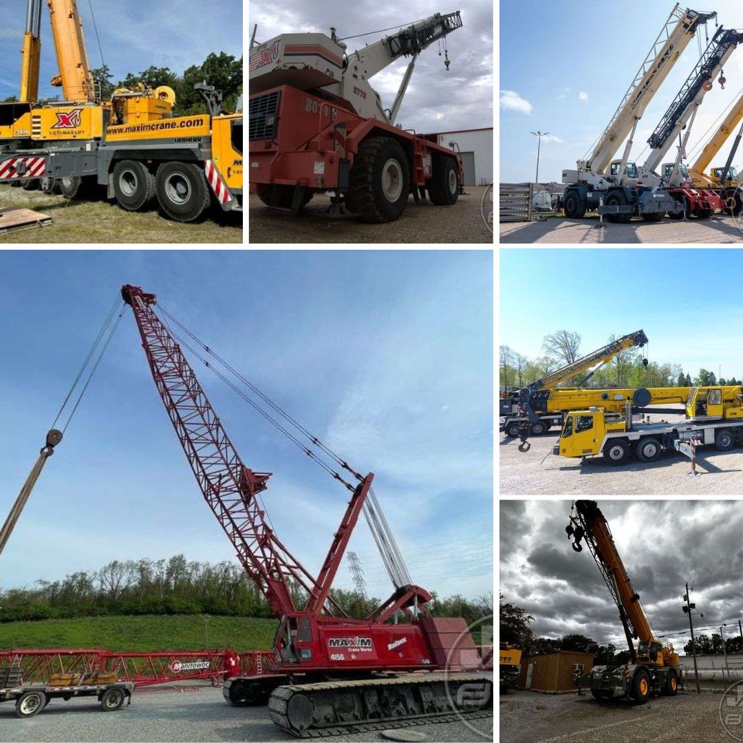 👀Check Out These Cranes That You Can BUY NOW on our Website --> bit.ly/BuyItNow-Cranes

⭐Items located in different parts of the US, check item description for exact location.
⭐Have questions? Give us a call at 1-844-450-6200
#ExperienceTheDifference
