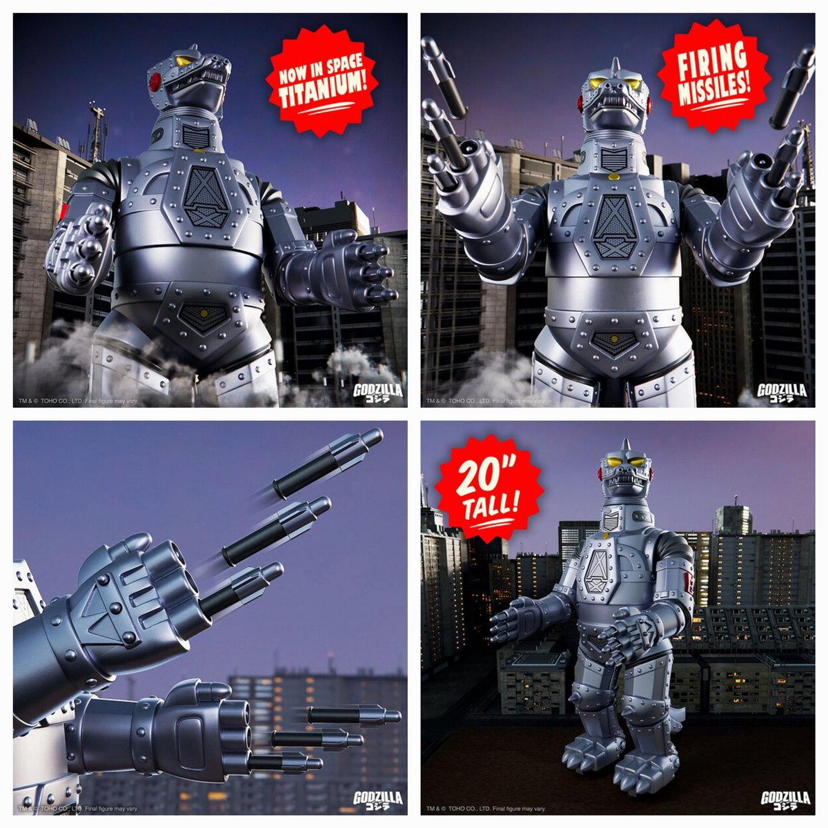 ✨️💥DISC ALERT💥✨️ #Statoversians! 👁🌛👁 🫶 Super7 Super Shogun Metallic Mechagodzilla is NOW up for preorder for ONLY ($345.00) at Entertainment Earth using their Buy MORE SAVE MORE PROMO! 💥Be sure to remove any other codes for the promo to work. #Super7 #kaiju