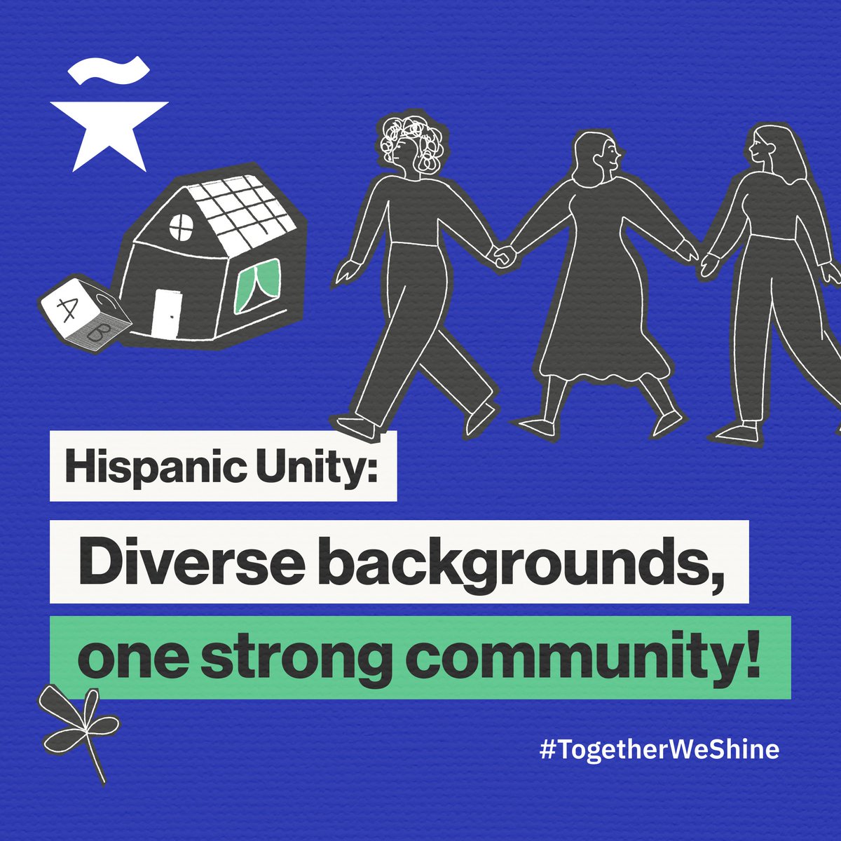 TheHispanicStar's tweet image. ¡Unidos somos más fuertes! 💪✨
Cherish our diversity and build a brighter future hand in hand 🌟
Visit hispanicstar.org to find more valuable resources about the Hispanic community.
#TogetherWeShine #HispanicUnity #StrongCommunity