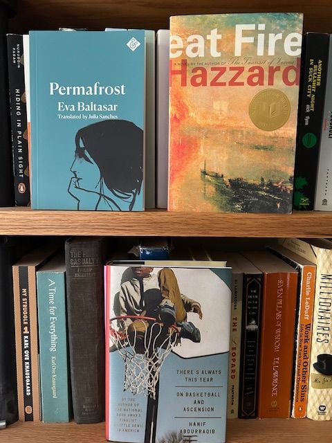 New to the TBR: * 'Permafrost' by Eva Baltasar from @andothertweets via @mcnallyjackson * 'There's Always This Year' by Hanif Abdurraqib from @penguinrandom also via McNally Jackson * 'The Great Fire' by Shirley Hazzard from @fsgbooks via Sweet Pickles Books
