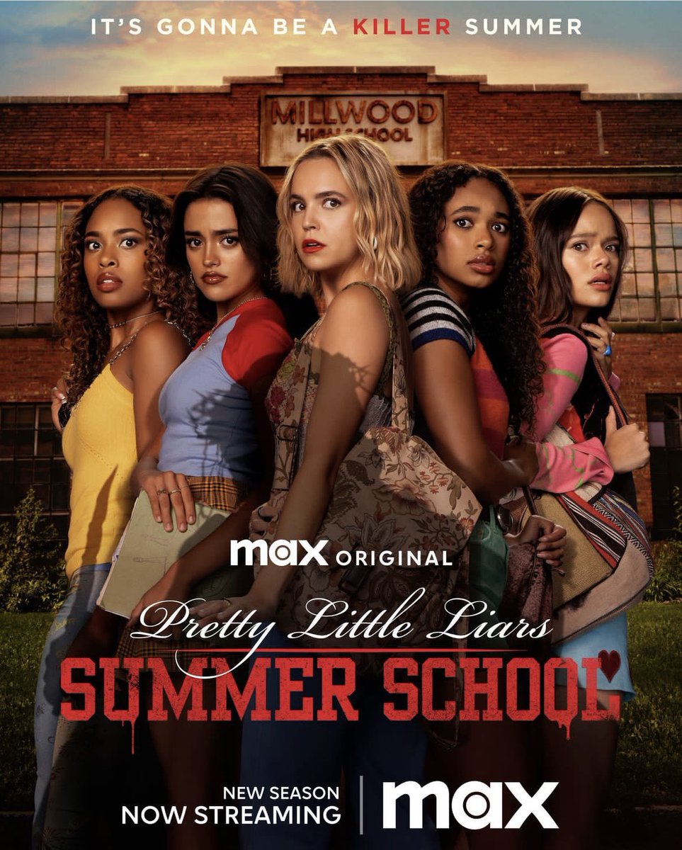 New poster for ‘PRETTY LITTLE LIARS: SUMMER SCHOOL.’ Now streaming on Max.