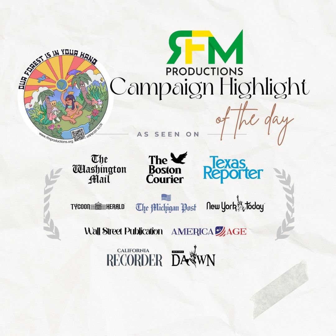 Only halfway through 2024 and RFM's 'Our Forest is in your Hand' campaign has seen so much impact!
We've reaching a digital audience of over 65 million. Join <a href="/RFM_Productions/">RFM Productions</a> in making a difference!
#RFMImpact #savetheamazon
#ourforestisinyourhand #RaiseAwareness