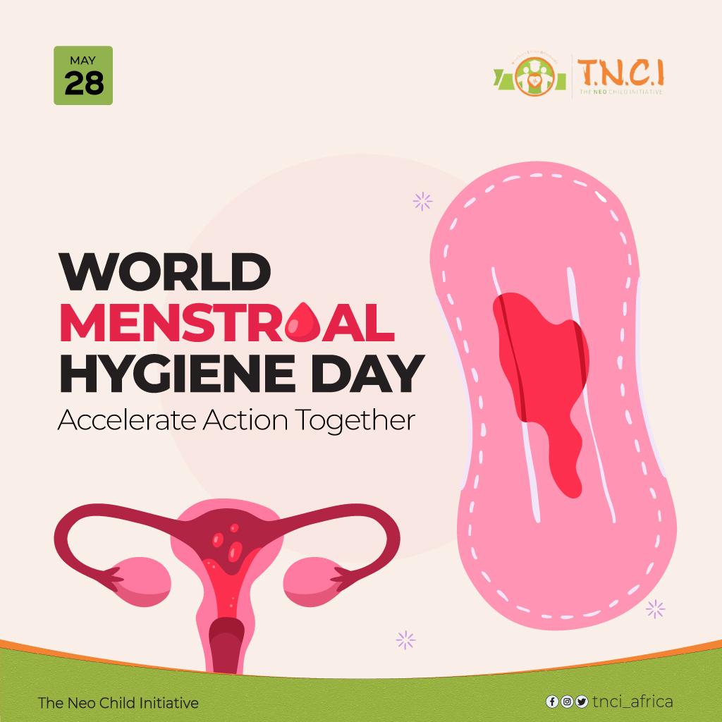 tnci_africa's tweet photo. #WOHD2024 strives to ensure that girls can manage their periods safely, hygienically, and with dignity. 

TNCI stands with millions of women and girls worldwide prevented from reaching their full potential just because they menstruate.

#AccelerateActionTogether  #PeriodFriendly https://t.co/ZFr7FZtzbP