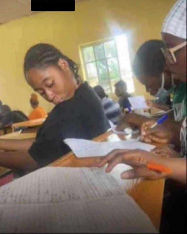 I can't date a man who cheats.
See her in the exam hall.
#SaloneX