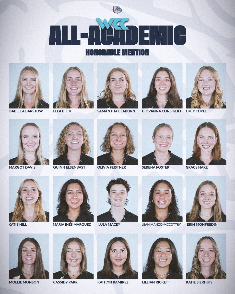 WCC All-Academic honors for this crew 🤩