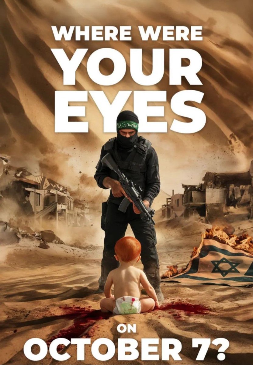 Where were your eyes on October 7? Where are your eyes now when our sons and daughters are being held hostage by Hamas?