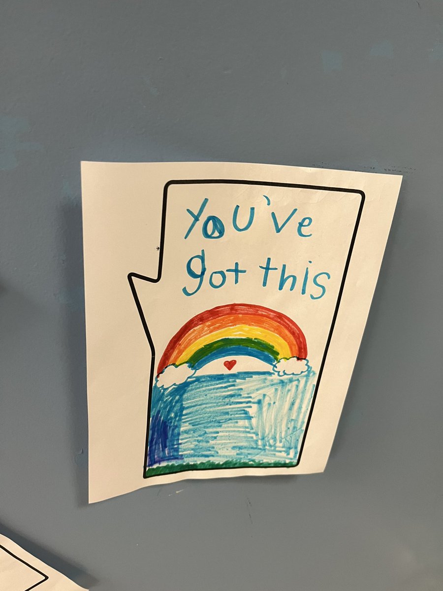 Thank you to our sweet buddies and Mrs. Macleod and Mrs. Greenis for making and delivering such kind gestures of love to us as we started <a href="/eqao/">EQAO</a> today! Many took home but many decorate our door! God’s love abounds!
