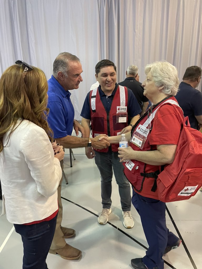 GovMikeKehoe's tweet photo. In Sikeston this morning, on behalf of @GovParsonMO, assessing storm damage affecting thousands in the southeast Missouri area. Grateful for the dedicated work of emergency responders, local elected officials, legislators, @MoSEMA_, and @RedCrossMO, who are working together to expedite and support recovery efforts.