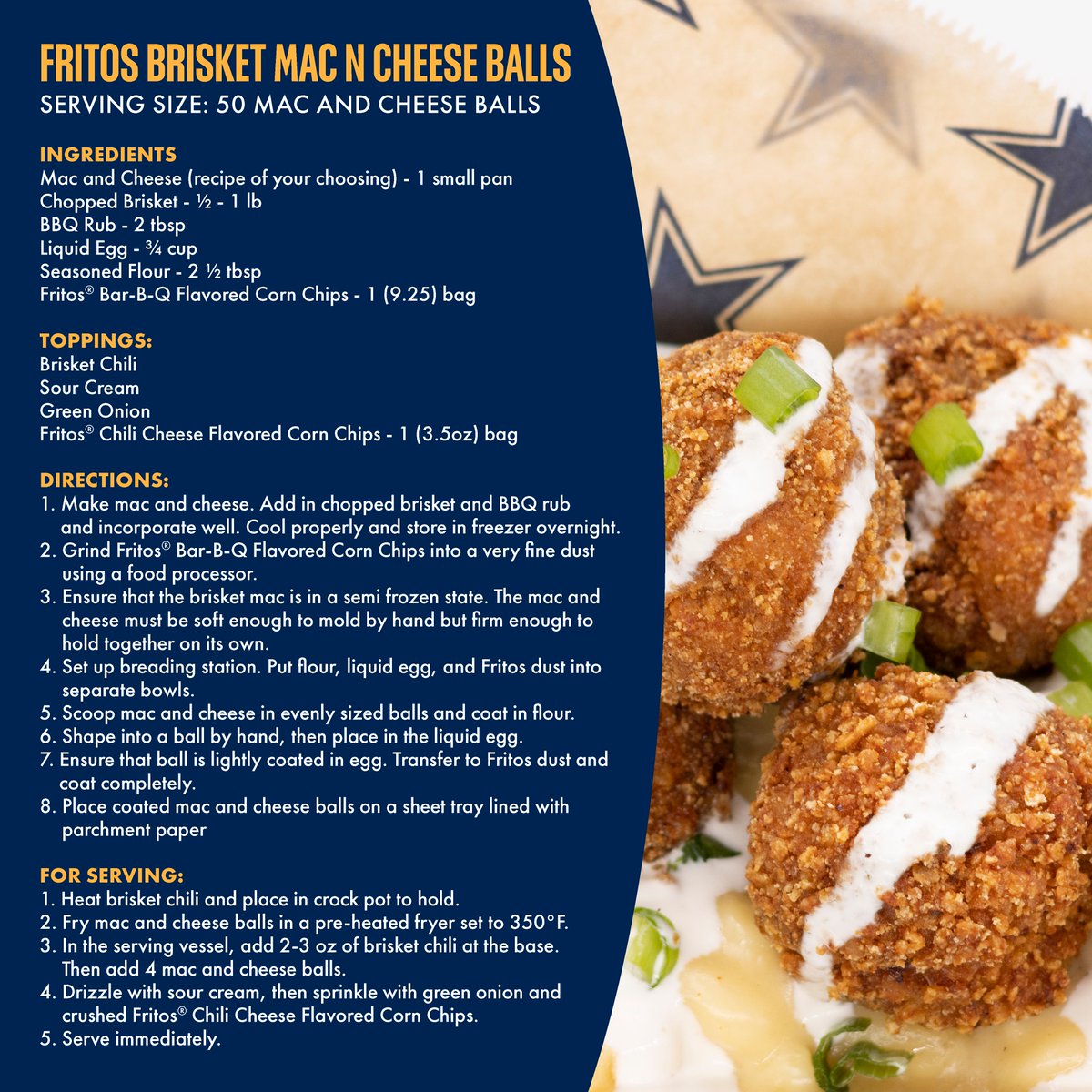 If you need us tonight, we'll be re-watching the 59th #ACMawards and making these @OfficialFritos Brisket Mac n Cheese Balls! 😎 Stream the Party of the Year NOW on @PrimeVideo and @AmazonFreevee ! amazon.com/ACMawards