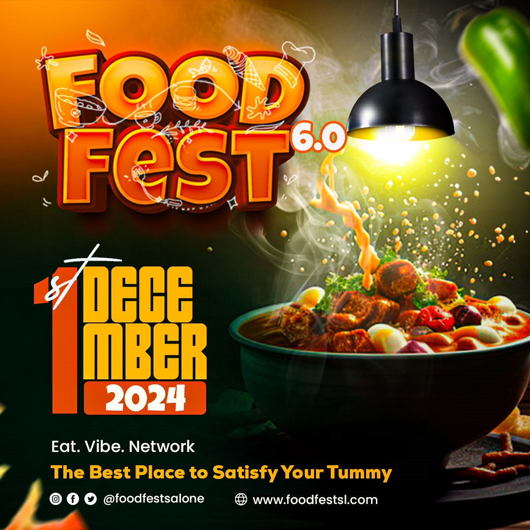 FoodFestSalone's tweet photo. We're excited to share this year's date with you.

Mark your CALENDAR.
IT'S ON!!!

Follow us on Instagram to get more updates 

https://t.co/HOzanNs3OK https://t.co/nm5D7ZUy59