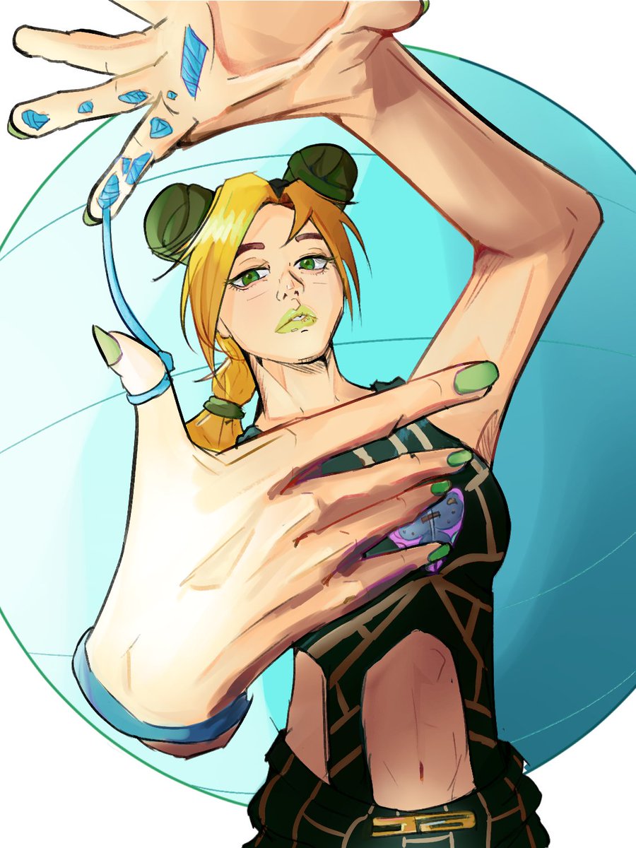 Jolyne Cujoh Fan Art #stoneocean