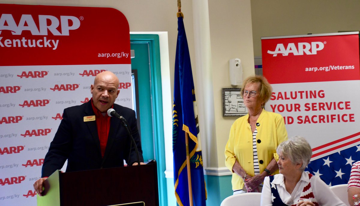 AARPKY's tweet photo. It was a privilege to join @GovAndyBeshear and local leaders to celebrate our Ohio County Chapter and volunteers during #OlderAmericansMonth. Thank you Governor and especially, Charlotte Whittaker and the Chapter members who made this celebration possible! #AARPKY https://t.co/xp3eEHMWGh