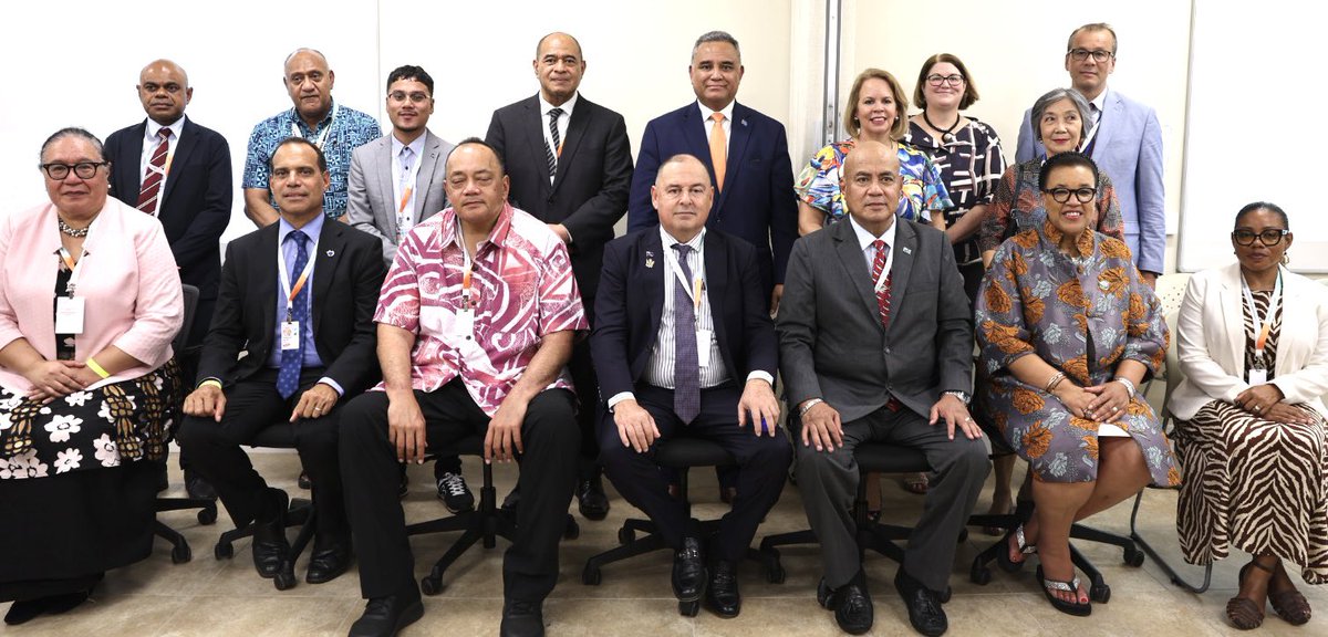 #SeaLevel-rise at #SIDS4: Our leaders hosted a side event today - ‘ Securing the future of all SIDS in the face of climate change and sea level rise’ with support from SIDS of the world and development partners and recalling PIF 2021 Declaration Preserving Maritime Zones #SDG14