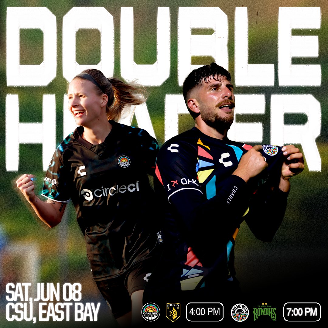 Raíces y Sol. 🌳☀️

Our Double Header at Pioneer Stadium is just 11 days away. 1 ticket, two games!

Buy Tickets: bit.ly/24oakvtbr

#KnowYourRoots