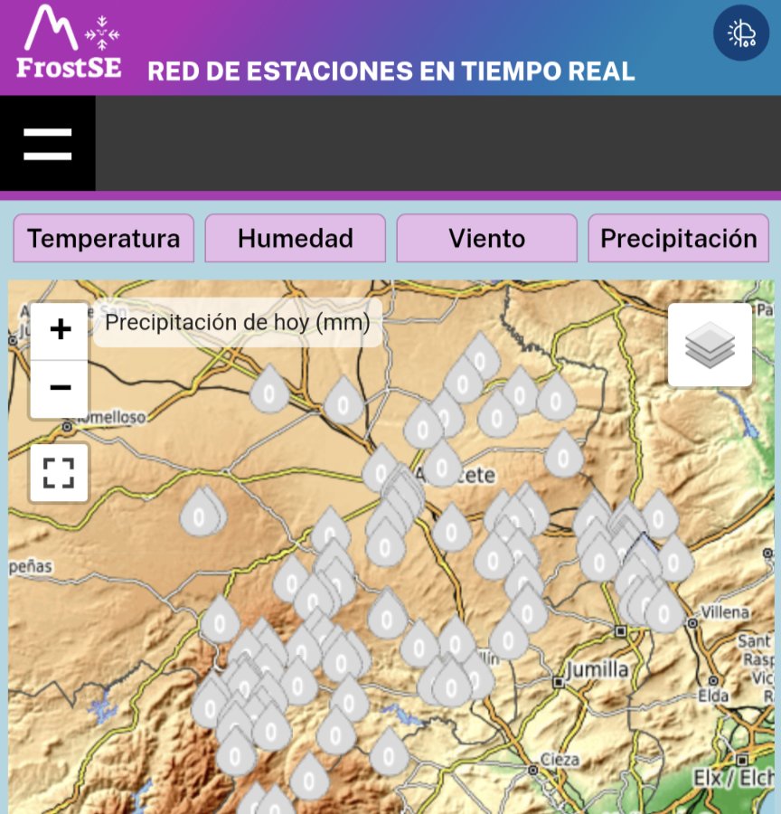 📊🌡️🌧️Resumen meteorológico de hoy 28/05/2024 en la provincia de #Albacete (#RedSuremet). Temperaturas máximas, mínimas, rachas máximas de viento y precipitaciones. Más info --> suremet.es #meteoAB