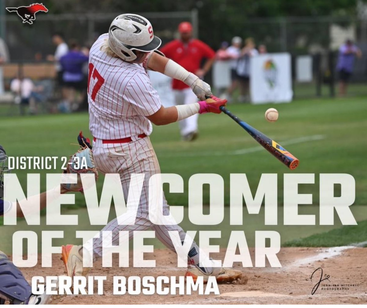 Blessed to be named the District 2-3A Newcomer of the year! @ShallySportsNet @806hsscmedia @Texas_PG @FiveToolTexas @benjamin_jay12 @CoachGerber_