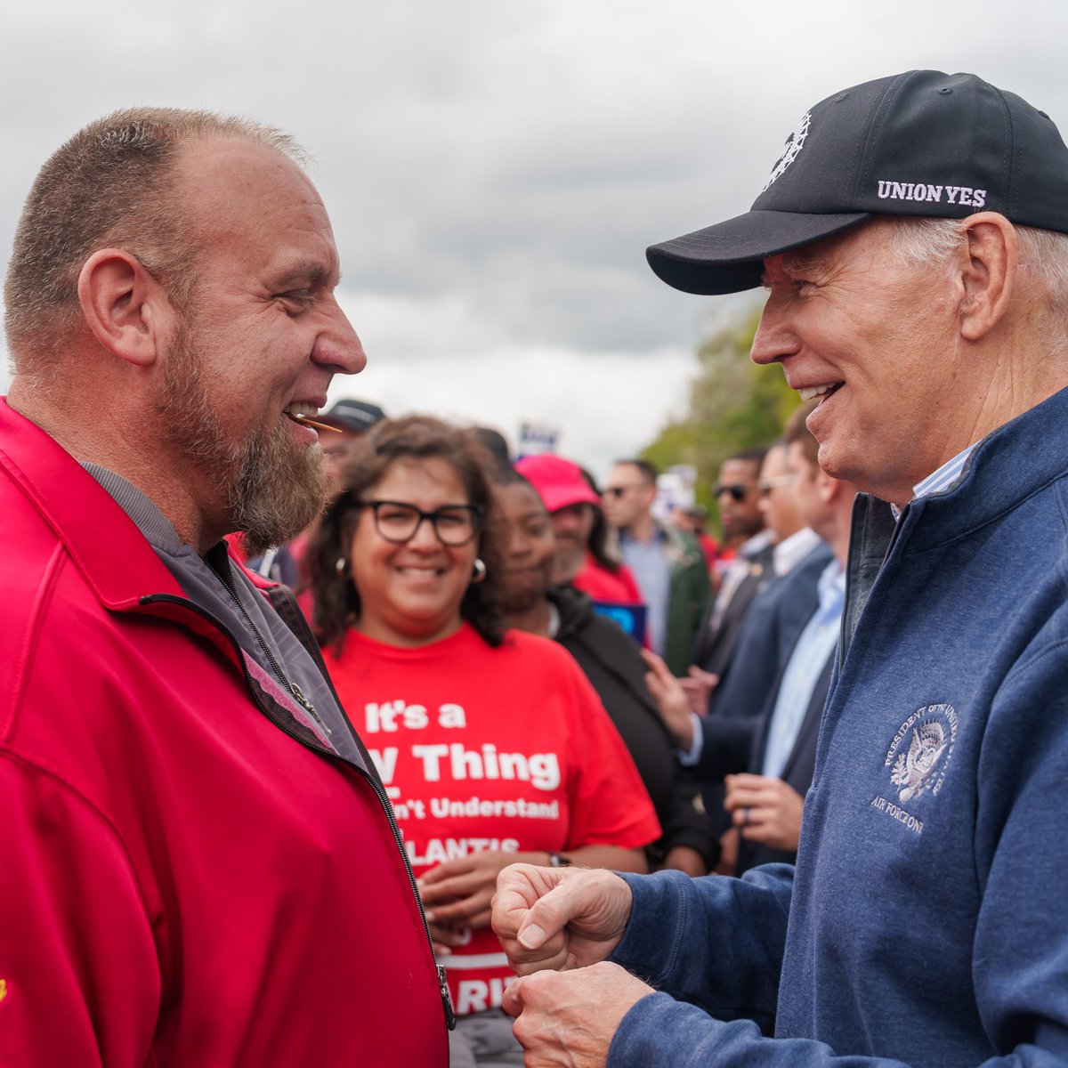 President @JoeBiden is: Pro-labor. Pro-union. Pro-worker.