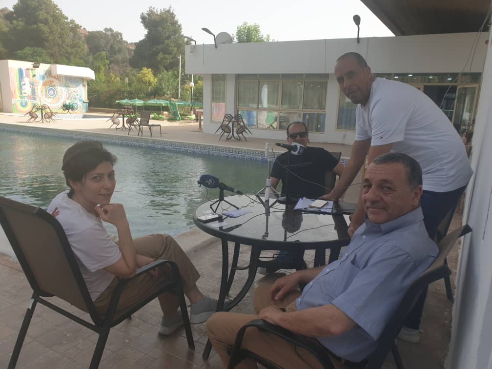 kherraf hocine (@hkherraf) on Twitter photo خلال تسجيل لقاء صحفي مع الكاتبة و المخرجة الأردنية الفلسطينية #دارين_سلام مخرجة #فيلم_فرحة
<a href="/DarinSallam/">Darin J. Sallam</a> خلال تسجيل لقاء صحفي مع الكاتبة و المخرجة الأردنية الفلسطينية #دارين_سلام مخرجة #فيلم_فرحة
<a href="/DarinSallam/">Darin J. Sallam</a>