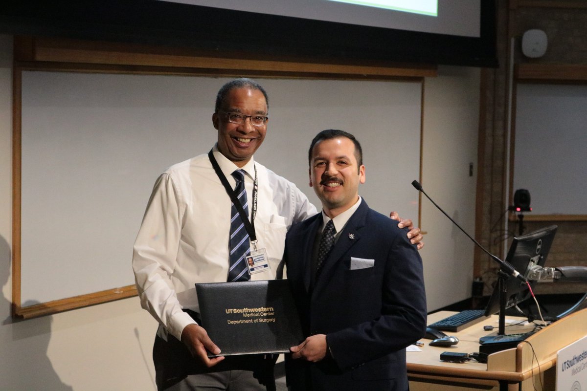 UTSW_Surgery's tweet photo. Last week, the Department of Surgery gathered for the 26th Annual Research Forum, an event dedicated to highlighting a variety of research focuses. It was a great event with award presentations, poster sessions, and a great lecture on epigenetics by Dr. Katherine Gallagher. https://t.co/DFAlKFcWKY
