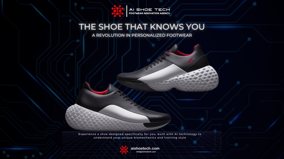 #ai #customshoes #sustainability #aitechnology #FootwearScience #footwearvariation #athleticshoes #footwear #shoetechnology #shoedesign #shoedesigner #comfortableshoes #footcare #shoecomfort #footwear #footweardesigner #manufacturinginnovation #aifootwear #shoedesign #aishoe