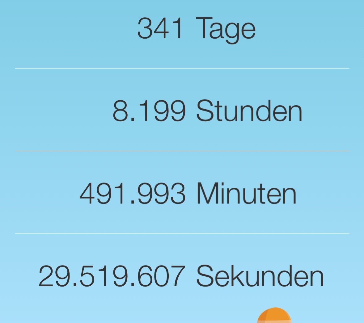 Ich habe vor 341 Tagen aufgehört mit Rauchen. Ich hab 16 Jahre lang geraucht. Ich hab ohne Pflaster, E-Zigaretten oder andere Nikotin-Stoffe aufgehört. Und ich bin mächtig stolz, dass es bald ein volles Jahr ist.