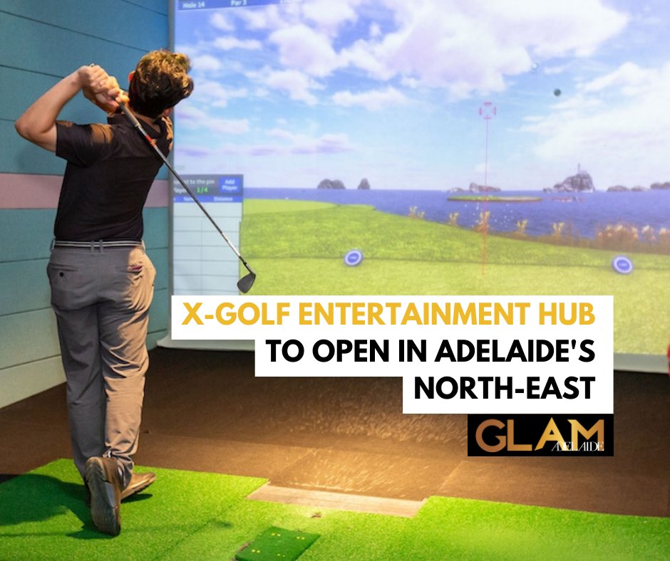 NEW X-GOLF OPENING IN ADELAIDE! ⛳️ SA's third location is set to open its doors in the north-east this July! Read more >> hubs.la/Q02yyDMR0 #adelaide #glamadelaide #southaustralia