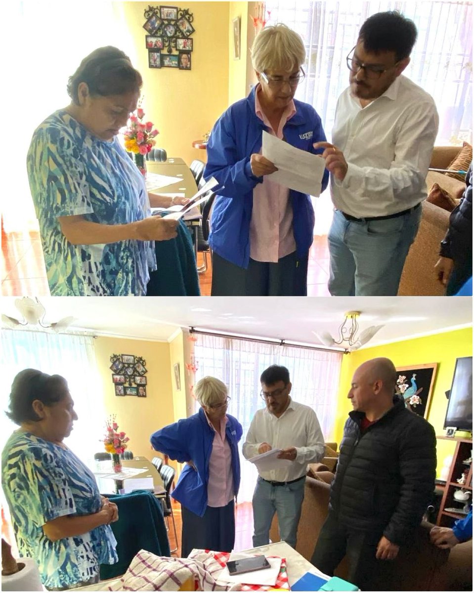 Junto a Cristian Barahona, Gerente zonal de Aguas del Altiplano, visitamos el condominio Santa Angela de Alto Hospicio, para que conozca en terreno la situación en que viven los vecinos y los problemas por excesivos cobros en cuentas de agua que tiene la comunidad, entre ellos