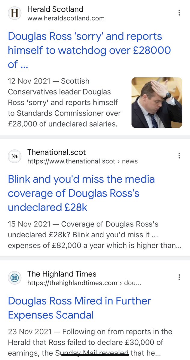 <a href="/STVNews/">STV News</a> Douglas Ross needs to resign because of his financial irregularities, alleged bullying of women and the documented harassment &amp; abuse of the traveller community why haven’t you properly investigated him