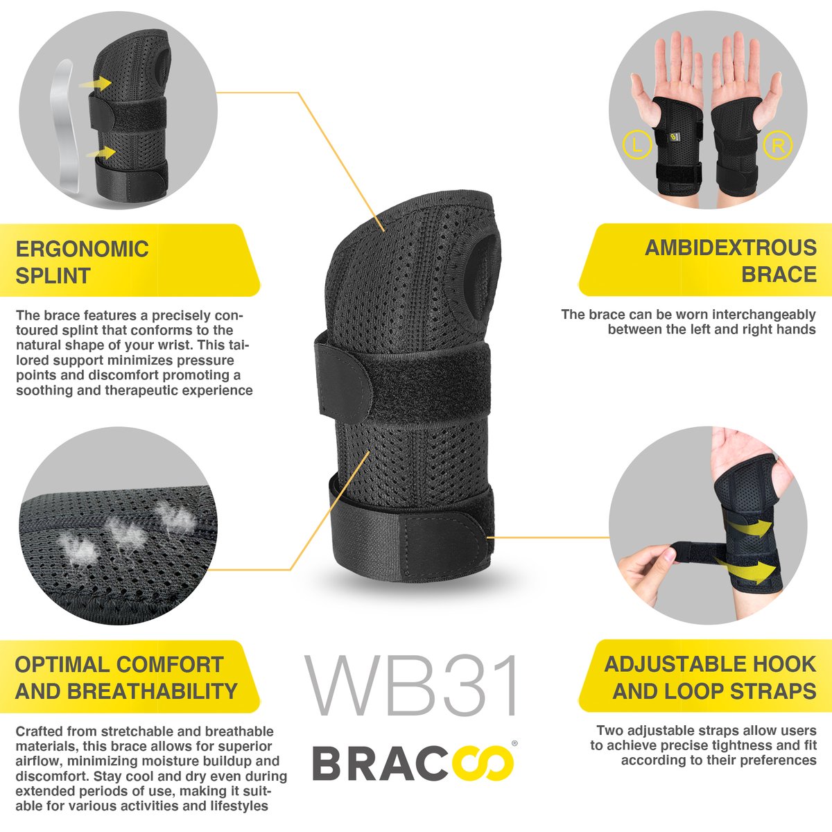 BracooUs's tweet photo. #WB31wristwrap
💪 Adjustable Hook and Loop Straps
Two adjustable straps allow users to achieve precise tightness
and fit according to their preferences
#bracoous #supportforlife #activelifestyle
#ux #udemy #uidesign #uxresearch #uxdesign #wireframing #crearivespace #coding https://t.co/9MjHTuFBH5