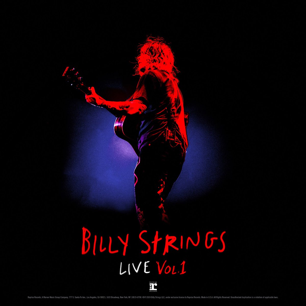 .@BillyStrings announced his new album 'Billy Strings - Live Vol. 1.'🪕 Pre-order now!