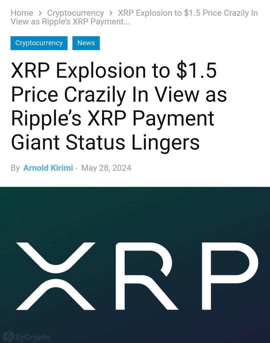 🚨 #XRP Explosion to $1.5 Price Crazily In View as Ripple’s XRP Payment Giant Status Lingers. 👉 @TokenCTF, THE TOP TOKEN ON XRPL COULD BE LOOKING AT A SURGE FROM 0.97XRP to 374.25XRP per token! Not only is CTF the top defi token on XRPL, it also has the lowest supply of any