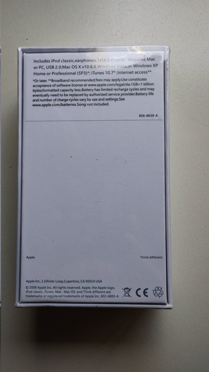 Sólo a un ñoño como yo le emociona recibir un iPod clásico nuevo en pleno 2024. 🤓🎧