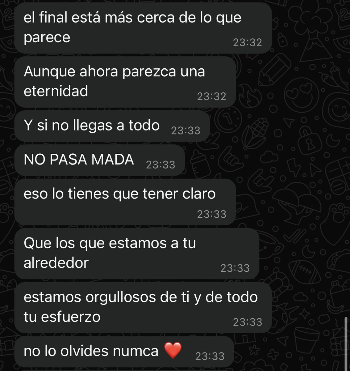 tengo mucha suerte <3